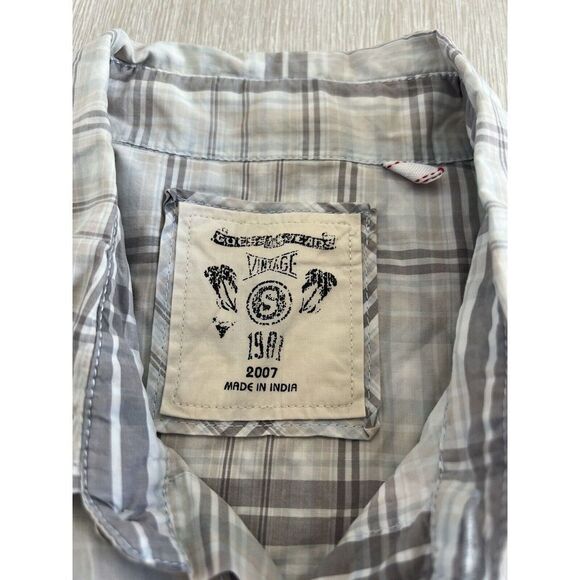 Guess‎ 2007 Western Shirt Snap Front Embroidery Shoulders Size Small - Picture 6 of 7